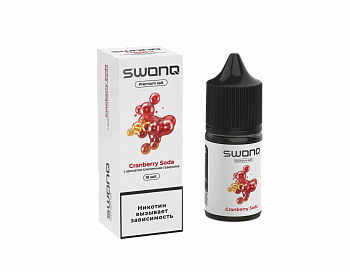 Ар SWONQ SOUR SALT "Cranberry Soda / Клюквенная Газировка" 30-18
